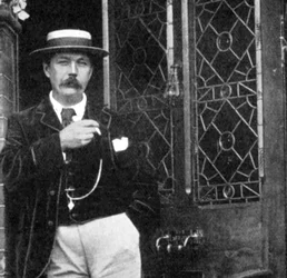 Arthur Conan Doyle, skotský spisovatel, c1900