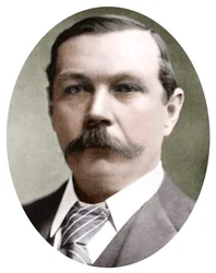 Arthur Conan Doyle, skotský spisovatel, c1900