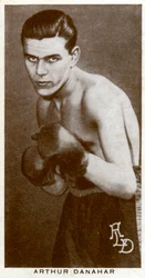 Arthur Danahar , britský boxer, 1938