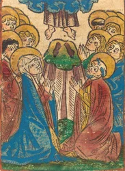 Nanebevstoupení, c. 1490.