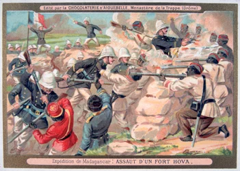 Útok na pevnost Hova, Madagaskar, 1883-1896