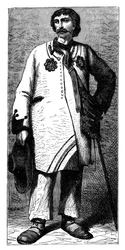 Rakouský rolník, c1890
