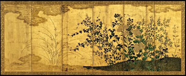Podzimní krajina s divokými husami, c. 1650