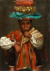 Aymarský chlapec, ca. 1890-1892.