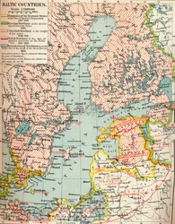 Pobaltské země, c1907, 1907