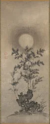 Bambus v měsíčním světle, 1500s.