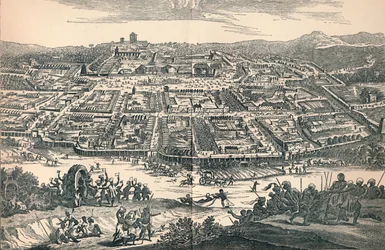 Banza Lovangri, hlavní město bývalého království Lovango, c1670, 1903