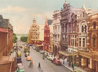 Barrack Street, c1947.