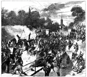 Bitva u Sedanu, Francie, francouzsko-pruská válka, 1. září 1870 1880