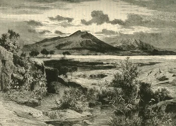 Bitevní pole Plataea, 1890.