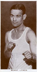 Benny Lynch, skotský boxer, 1938