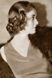 Bette Davis , americká herečka, 1933