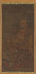 Bhadra, šestý Luohan, z roku 1345.