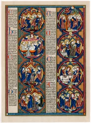 Biblické scény, konec 13. století