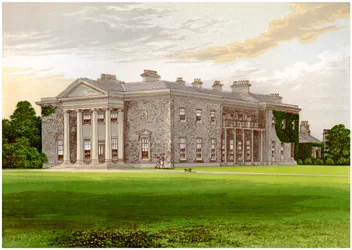 Bishopscourt, hrabství Kildare, Irsko, domov hraběte z Clonmel, c1880