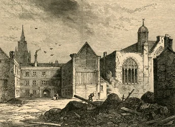 Blackwell Hall v roce 1812, 1897.