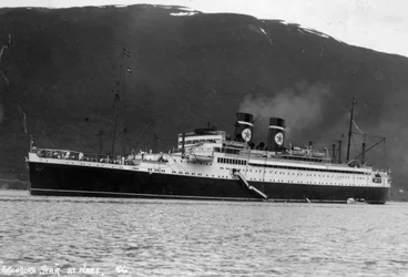 Výletní loď Blue Star Line SS Arandora Star, Norsko, c1927-c1939