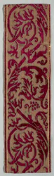 Fragment hranice, konec 1600s.