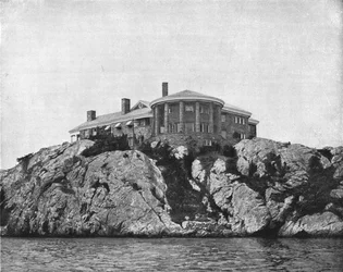Brentons Grove, Newport, Rhode Island, USA, c1900.
