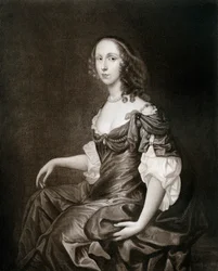 Bridget Cromwell, nejstarší dcera Olivera Cromwella, 17. století, 1899