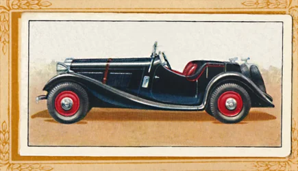 Britský sportovní dvoumístný vůz Salmson 20-90, c1936