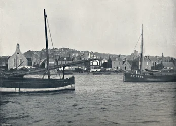 Broughty Ferry - Pohled z řeky, 1895