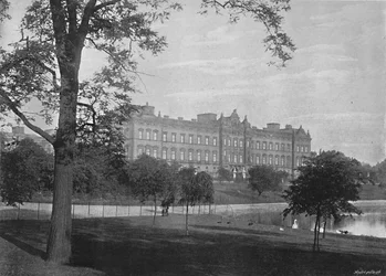 Buckinghamský palác, c1896