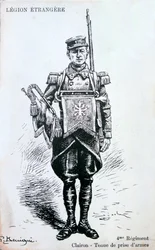 Bugler, 4. pluk francouzské cizinecké legie, 20. století