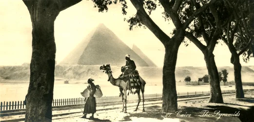 Káhira - Pyramidy, c1918-c1939.