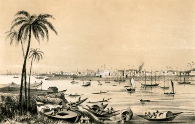 Kalkata, Indie, 1847