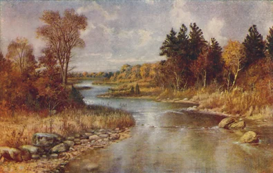 Kanadská lesní scéna, 1924