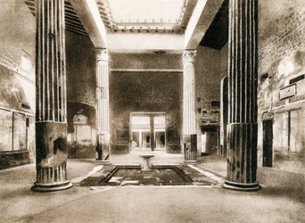 Dům stříbrné svatby, Pompeje, Itálie, c1900
