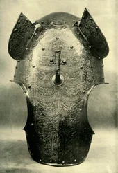 Chamfron patřící Alofovi de Wignacourt, konec 16. století, 1908.