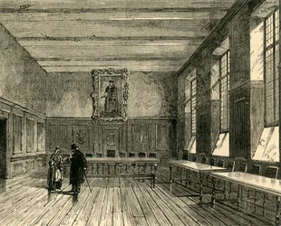 Kaple Merchant Taylors School, c1872.