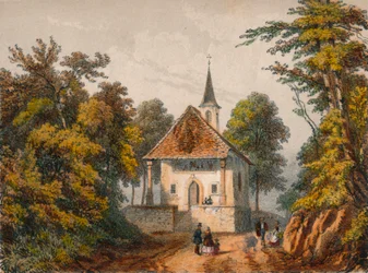 Chapelle de Guillaume-Tell, Küssnacht, polovina 19. století.