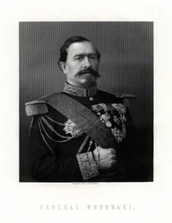 Charles Denis Sauter Bourbaki, francouzský generál, 19. století
