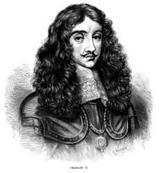 Karel II., král Velké Británie a Irska 1660-1685, c1880