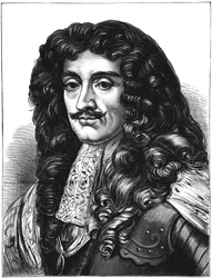 Karel II., král Velké Británie a Irska 1660-1685, c1880