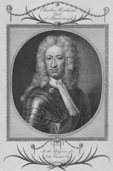 Charles Mordaunt, hrabě z Peterborough, 1784.