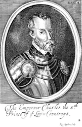 Karel V., španělský král a císař Svaté říše římské od roku 1519, 17. století