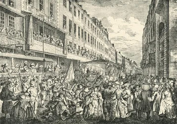 Cheapside na Den starostů, 1761, 1925.
