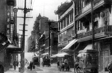 Čínská čtvrť, San Francisco, USA, 1926