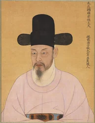 Cho Jei-ho z rodiny Punayang Cho, 19. století.