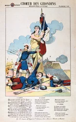 Chorus of the Girondins, list písní, francouzsko-pruská válka, 1870-1871.