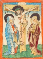 Kristus na kříži, 14701480.