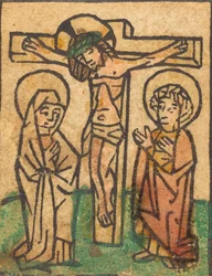 Kristus na kříži, c. 1450.