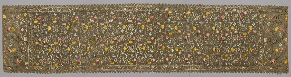 Křtinový plášť, konec 1500.