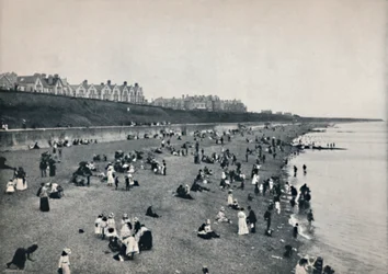 Clacton-On-Sea - Na pláži, 1895