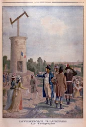 Claude Chappe 1763-1805, francouzský inženýr a vynálezce, c1901