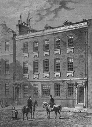 Colonel Bloods House, Westminster, Londýn, c1870 1878
